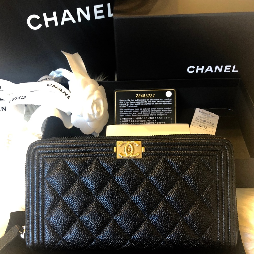 Chanel Zip Wallet